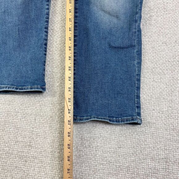 Lucky Brand Jeans Sweet Crop Women's 6 /28 Stretch Mid Rise Blue Denim - Picture 9 of 12